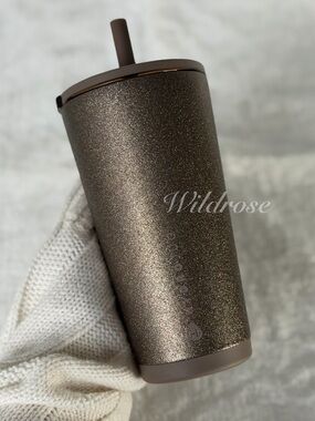HydroJug MIST Gold Glitter Birthday 2026 Everyday Tumbler Cup 20 oz